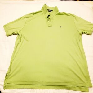 2XL RALPH LAUREN POLO SHIRT GREEN